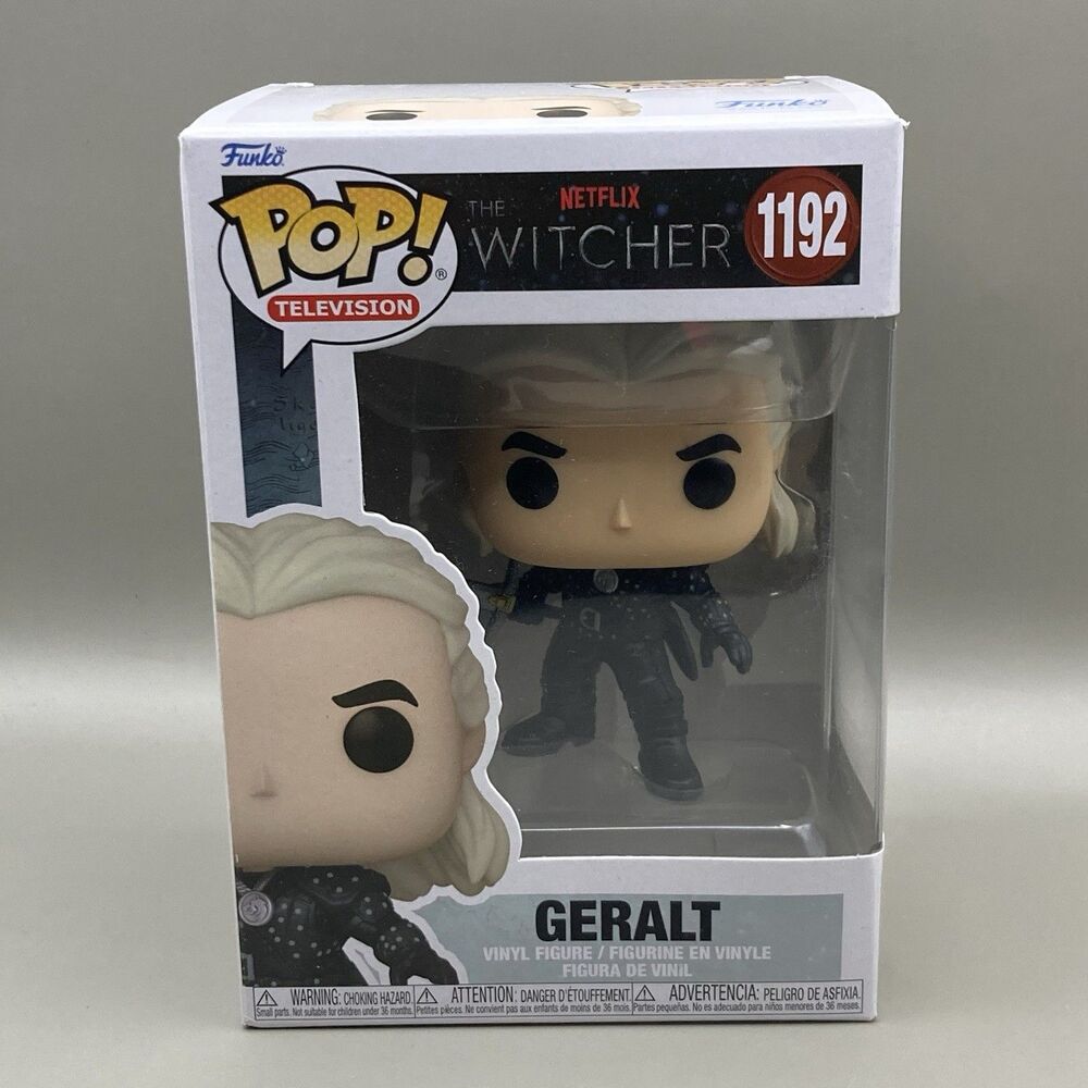 Funko Pop! TV: The Witcher - Geralt Vinyl Figure #1192